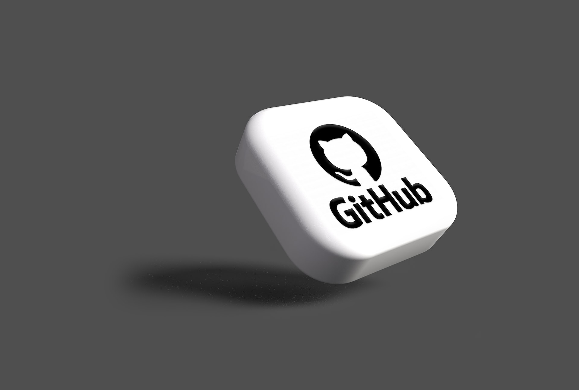 A GitHub button.
