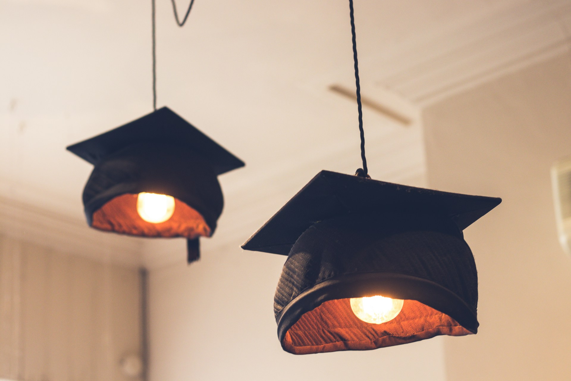 Black pendant lamp photo